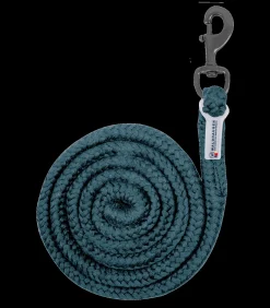 Anbindestrick Plus Karabiner, dunkle Beschläge