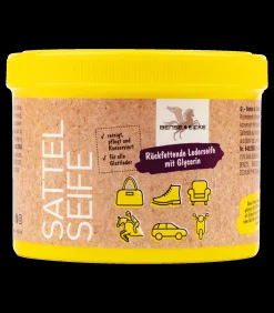 Bense & Eicke Sattelseife mit Schwamm, 500 ml