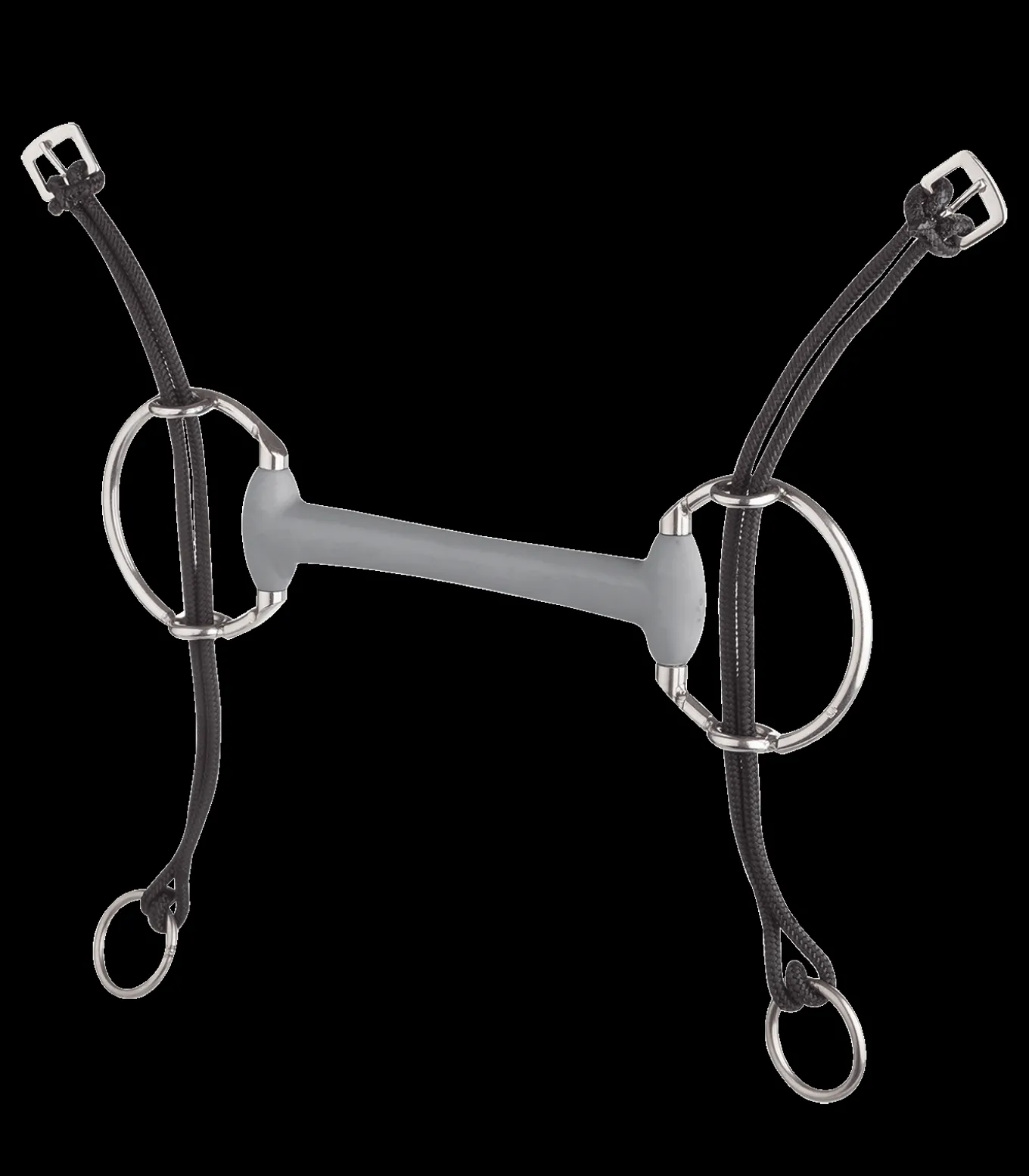 beris Aufziehtrense mit Olivenkopfstange