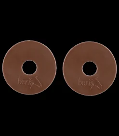 beris Gummi-Gebissscheiben, braun, Paar