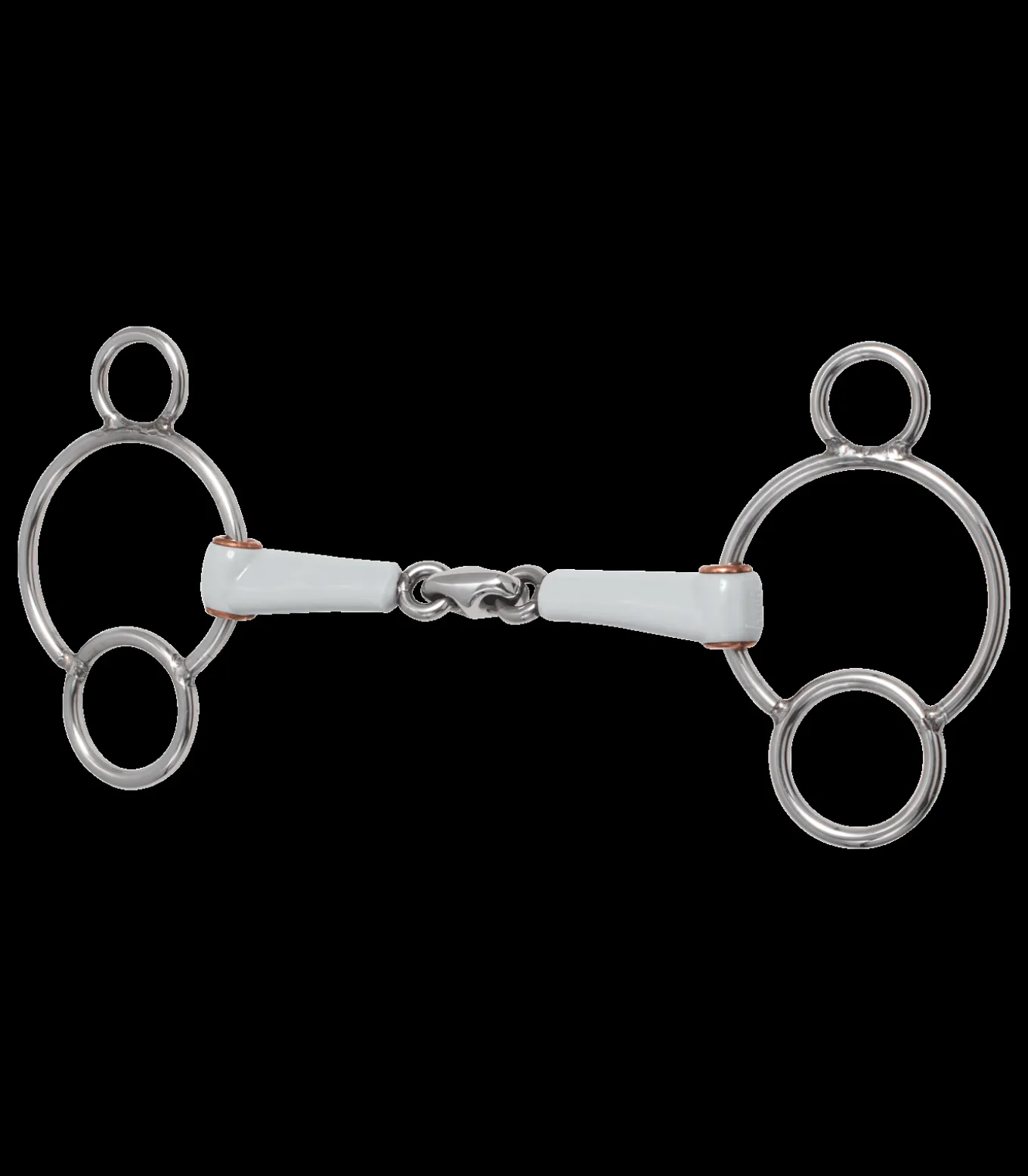 beris 3-Ring Gebiss, doppelt gebrochen