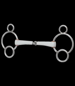 beris 3-Ring Gebiss, einfach gebrochen