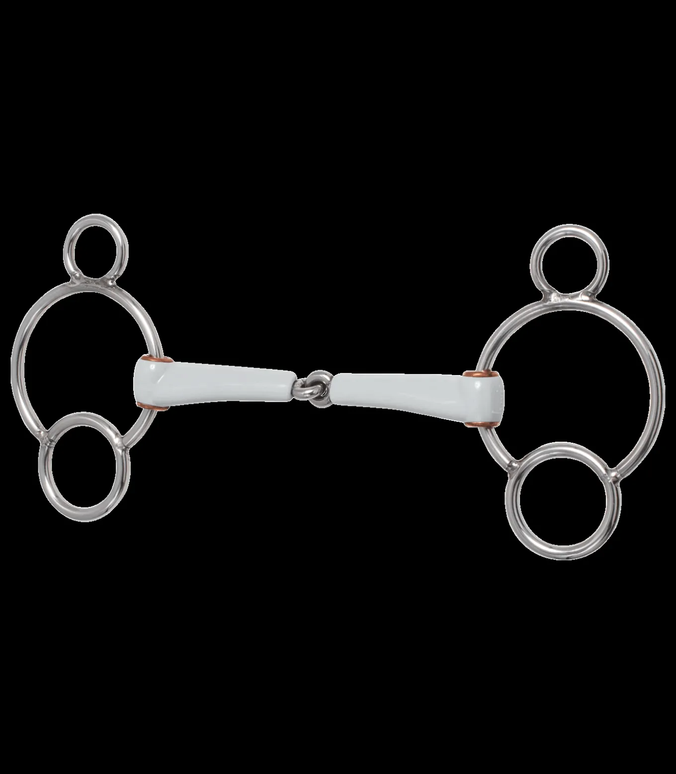 beris 3-Ring Gebiss, einfach gebrochen