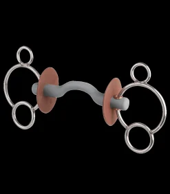 beris 3-Ring Gebiss mit Zungenbogenstange