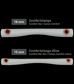 beris Wassertrense mit Comfortstange dünn, Ring 6cm