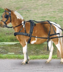 Einspänner Synthetikgeschirr, Pony und Shetty