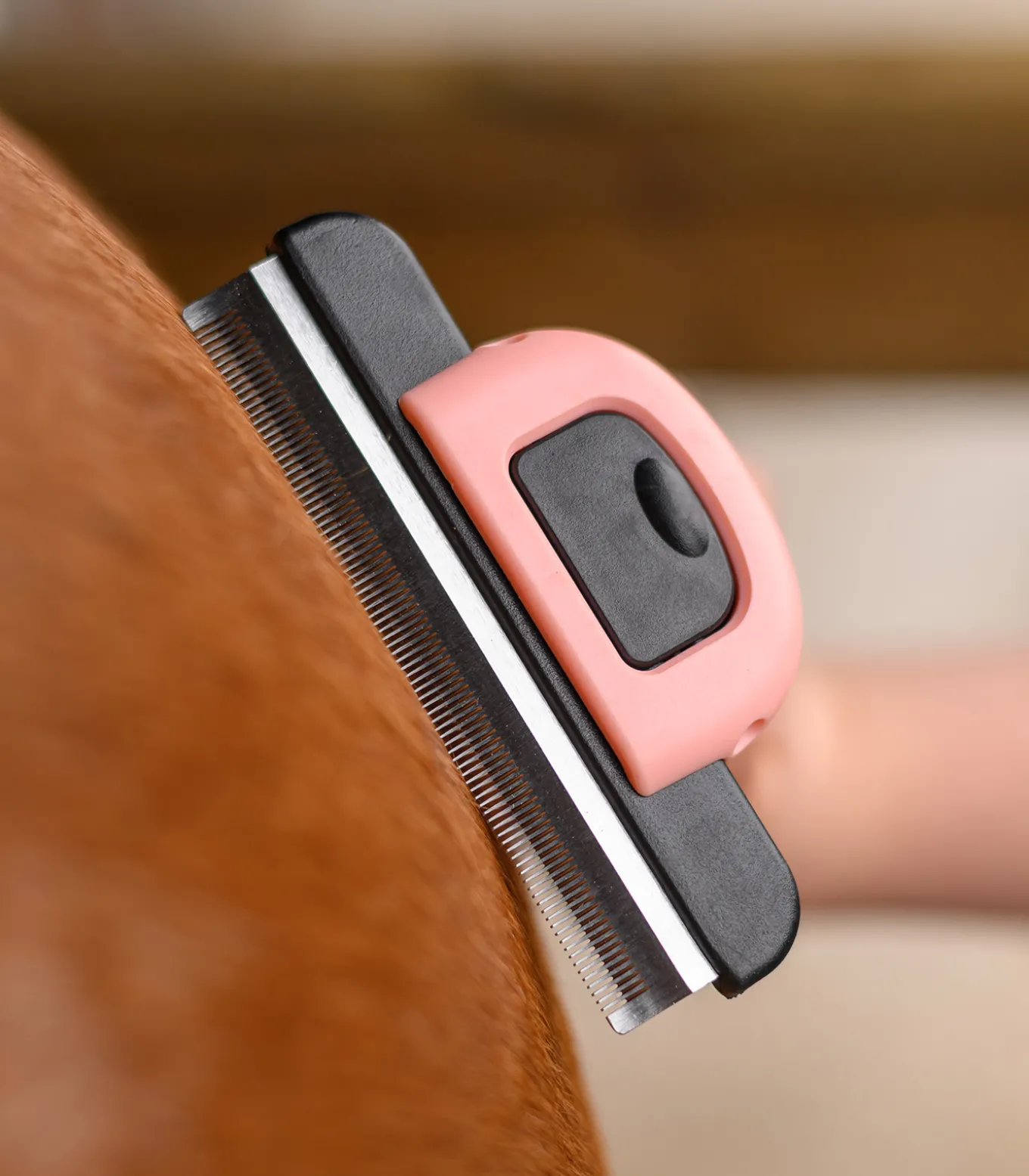 Fellwechselkamm mit Gelgriff, L