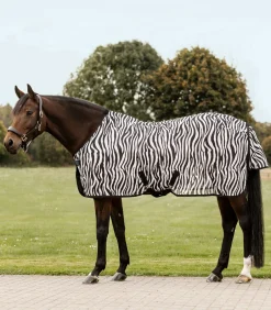 Fliegendecke Zebra mit Kreuzgurten