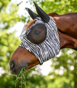 Fliegenmaske Puck Zebra