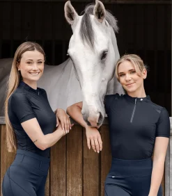 Funktions-Zip-Shirt Nancy