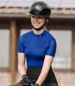 Funktions-Zip-Shirt Nancy