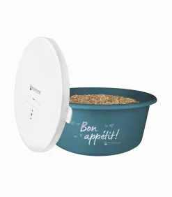 Futterschale mit Deckel