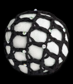 Haarnetze mit Glitzersteinchen