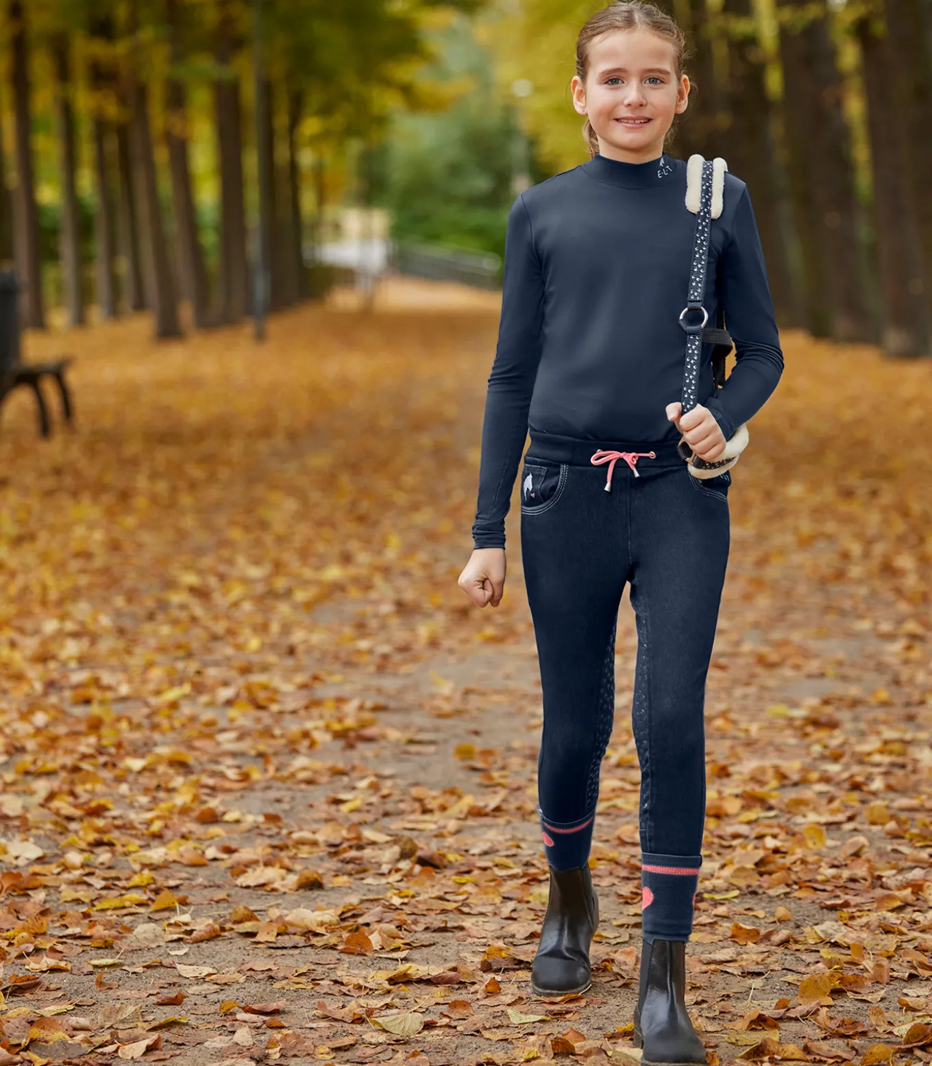 Jeansreitleggings Lucky Lia, Kids