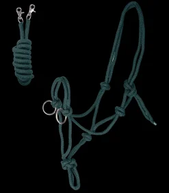 Knotenhalfter mit Zügel