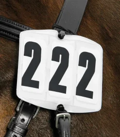 Kopfnummern, eckig, für Zaum, mit Gummis