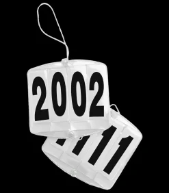 Kopfnummern 4-stellig, für Zaum, mit Gummis