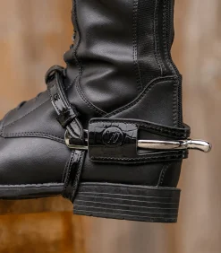 Lackleder Sporenschutz, Paar