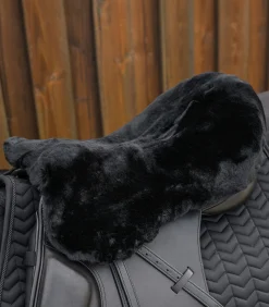 Lammfell Sattelsitzbezug