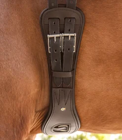 Lederkurzgurt - mit Elastik