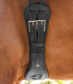 Lederkurzgurt - mit Elastik