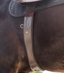 Ledersattelgurt - mit Elastik