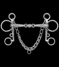 Pelham doppelt gebrochen, massiv