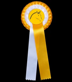 Preisschleife mit Doppelrosette