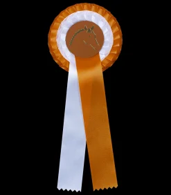 Preisschleife mit Doppelrosette