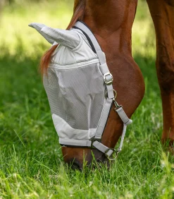 PREMIUM Fliegenmaske mit Halfter