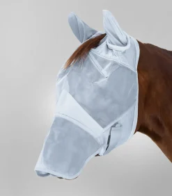 PREMIUM Fliegenmaske mit Ohren- und Nasenschutz