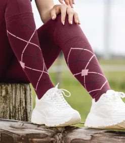 Reitsocken Argyle