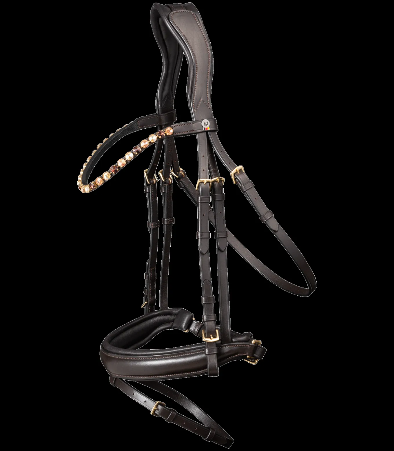 Waldhausen X-Line Trensenzaum Goldheart