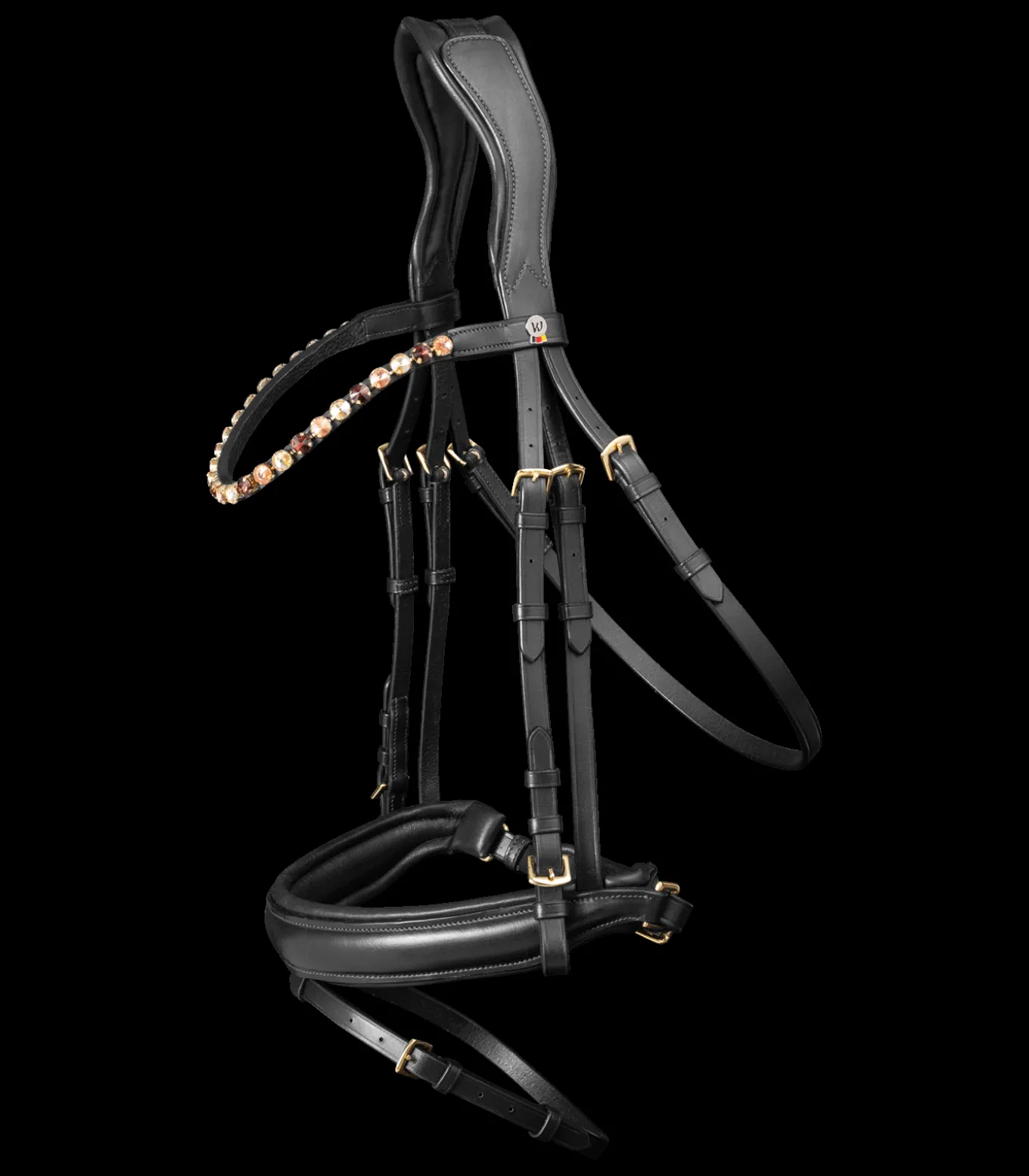 Waldhausen X-Line Trensenzaum Goldheart